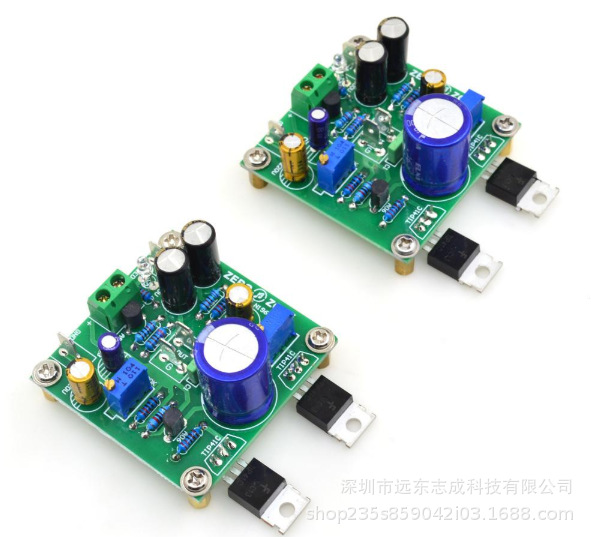 tip41c-jlh1969单端甲类后级成品板-双声道