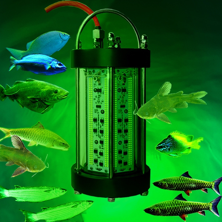 工厂生产水下诱鱼灯高亮集鱼灯led捕鱼灯水下夜钓鱼捕捞导鱼灯