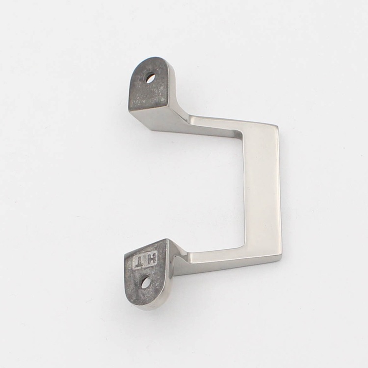 304不锈钢精铸u型工业实心拉手 船用拉手 u机箱电箱拉手 柜门拉手