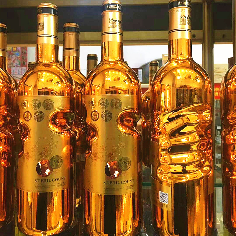 法国进口红酒波尔多干红葡萄酒圣斯里堡庄园金奖圣菲尔伯爵750ml