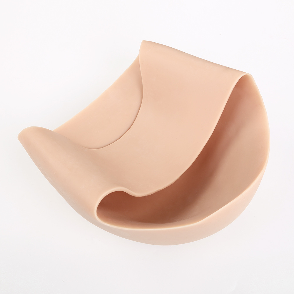 一体式仿生硅胶假肚子 皮肤硅胶代孕拍照道具 孕妇假肚子