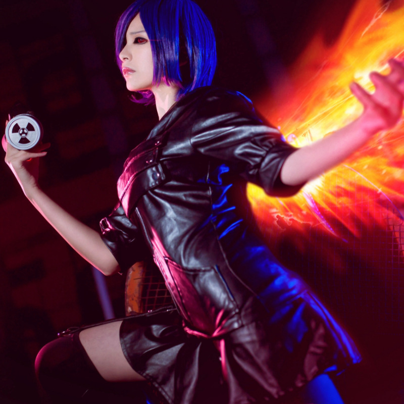 现货东京喰种食尸鬼雾岛董香cos服同人战斗服校服制服cosplay服装