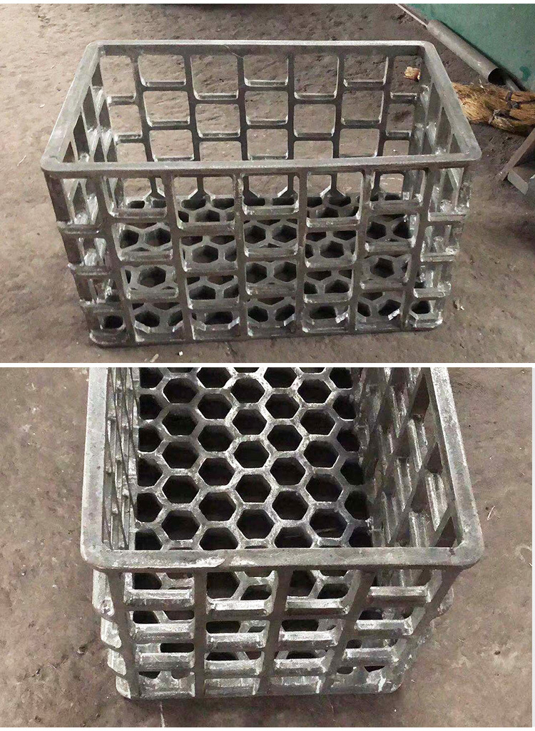 非标定热处理炉用料盘料筐炉罐炉底板 耐热钢铸造料框 不锈钢铸件