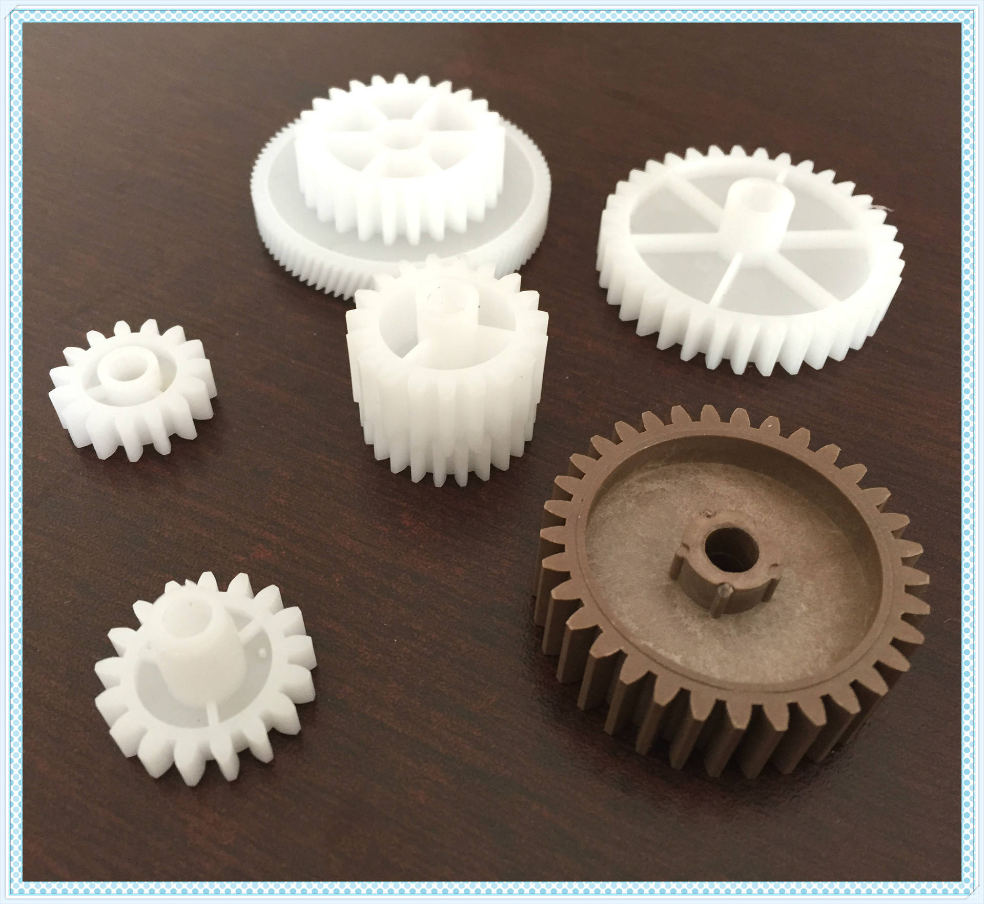 高品质国产全新打印机配件 适用hpp4014/4015摆轮齿轮一套6个