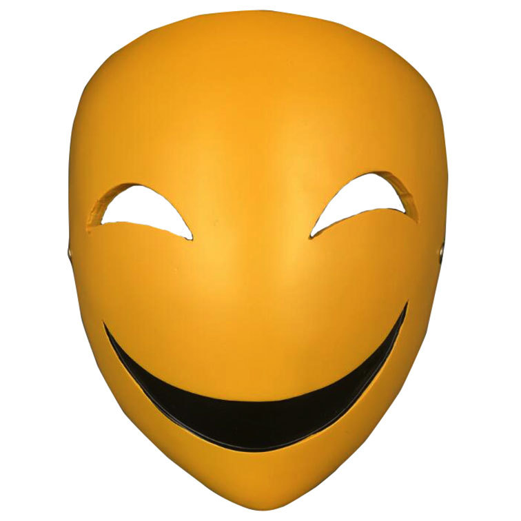 黄色蛭子面具