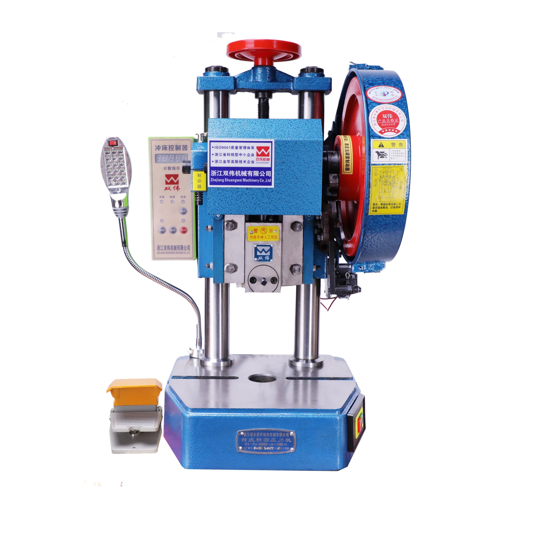 5t 台式压力机桌上冲压机 可计数 小型电动冲床