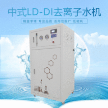 上海砾鼎供较大产量40-150升反渗透纯水机中式LD-DI系列去离子水