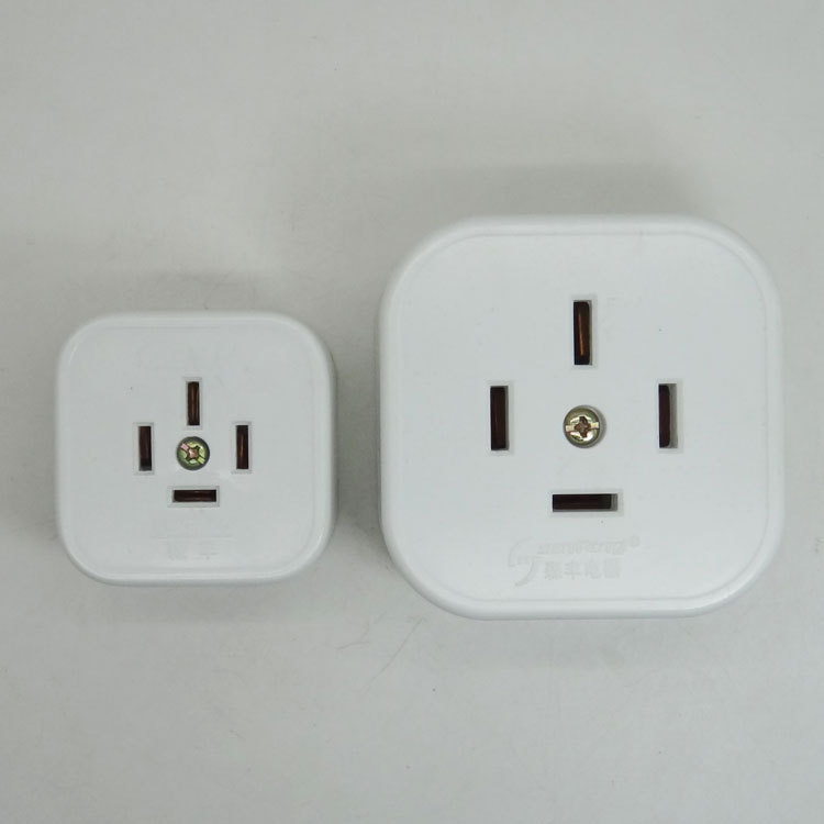 明装单插座白色胶木三相四线插座-电动机4插座 16a 25a