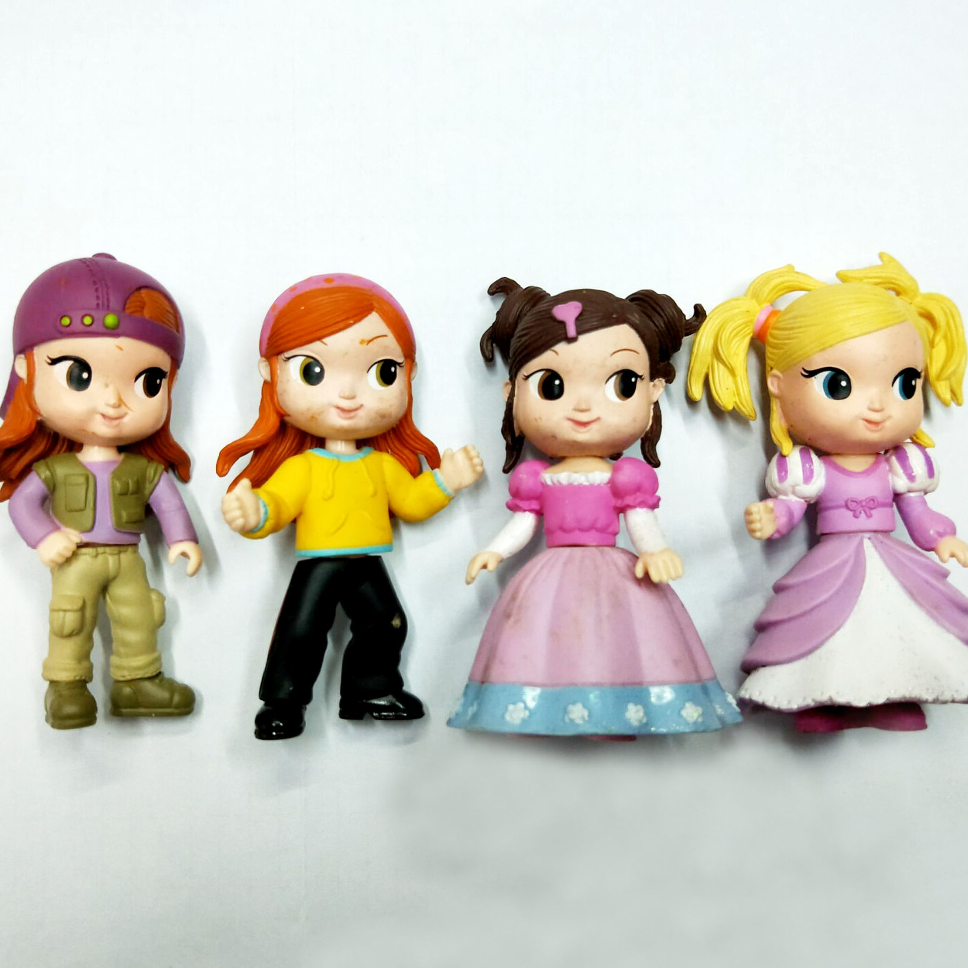 跨境热销pvc塑胶人偶8-9厘米 儿童玩具天使娃娃摆件新年礼品