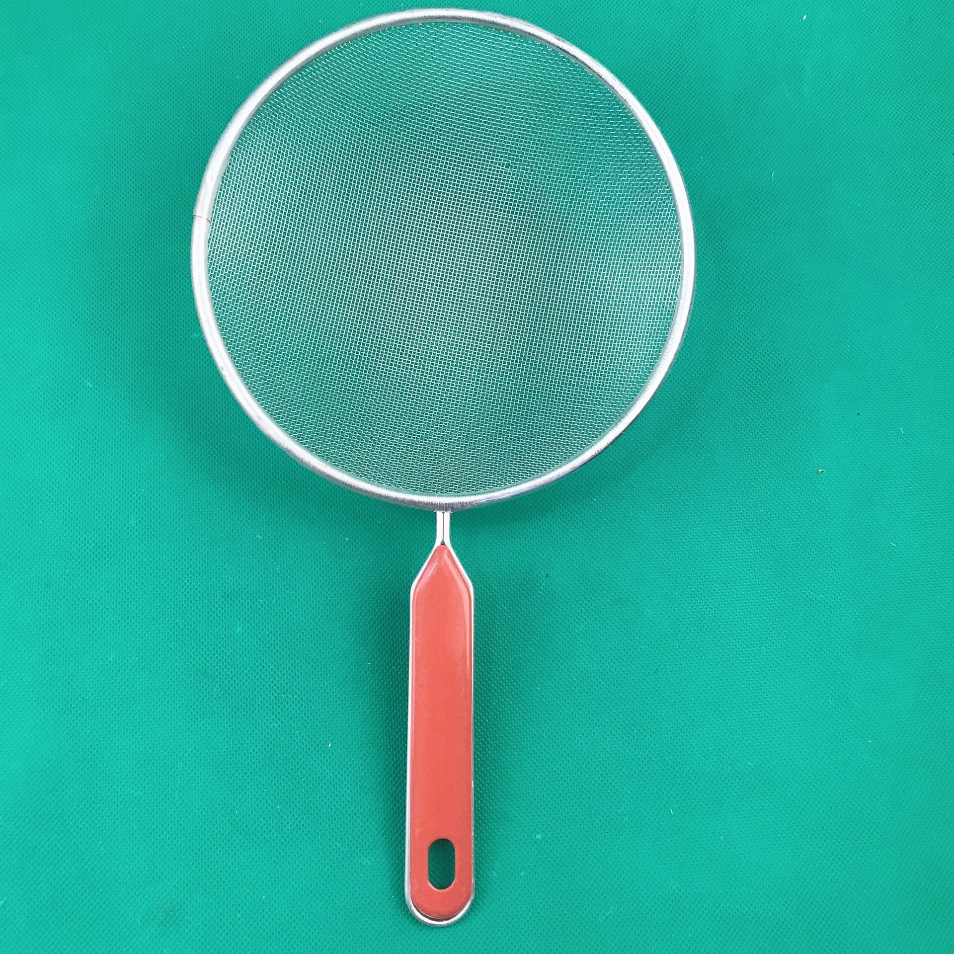 家用不锈钢滤网勺果汁过滤网勺厨房漏勺豆浆过滤网火锅滤网带柄