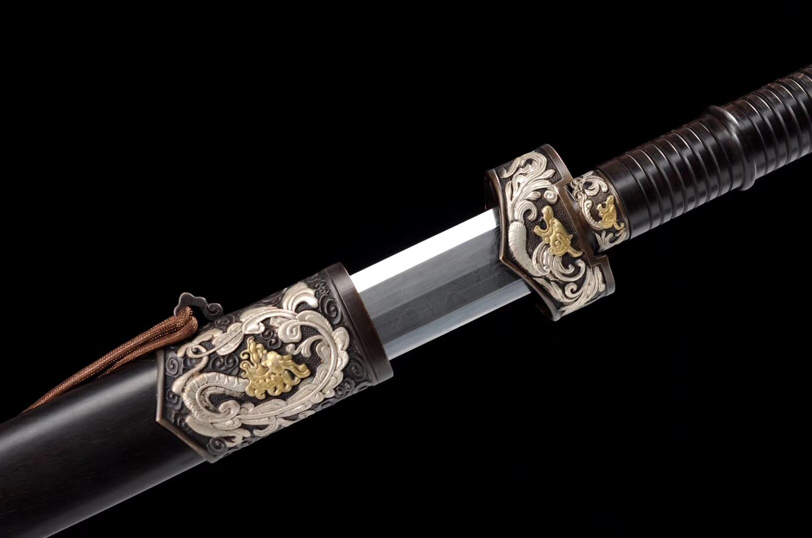 龙凤吉祥剑 厂家供应 品质保证 龙泉手工剑 未开刃