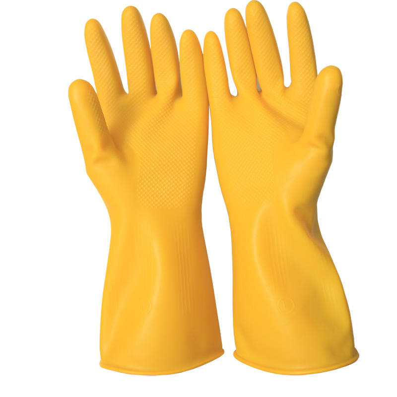 oem加工定制加厚牛筋工业劳保家务乳胶橡胶胶皮手套