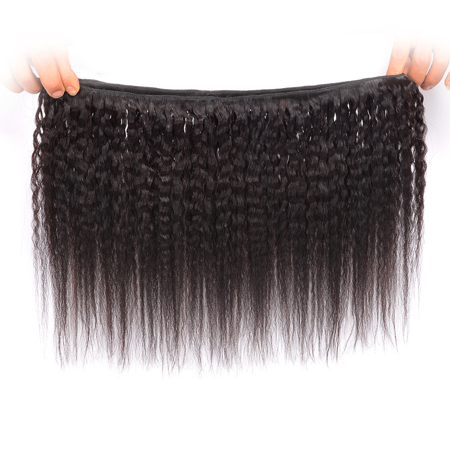 许昌真人发帘yaki straight 欧美假发kinky straight跨境现货代发