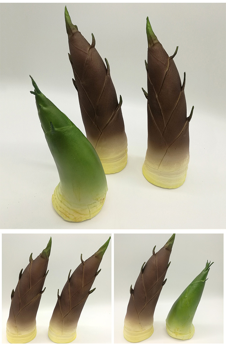 供应仿真春笋冬笋仿真蔬菜装饰摆饰模型早教假蔬菜道具厂家批发
