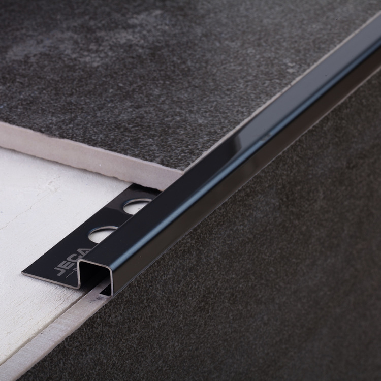 304不锈钢阳角线 装饰线条角线 瓷砖脚踢线 墙角修边线收边条工厂