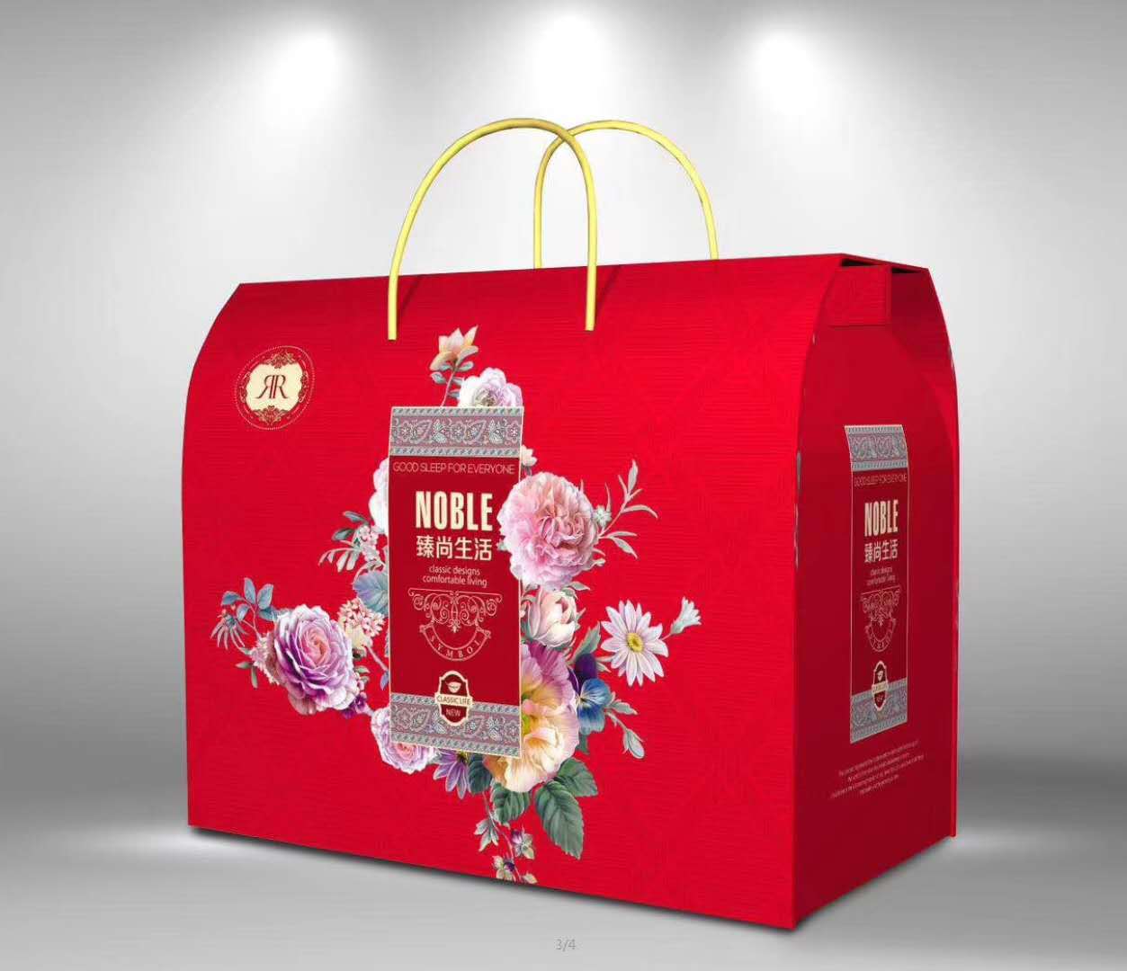 秋冬被包装盒子被子包装盒被芯礼盒纸箱包装箱礼盒无纺布手提袋