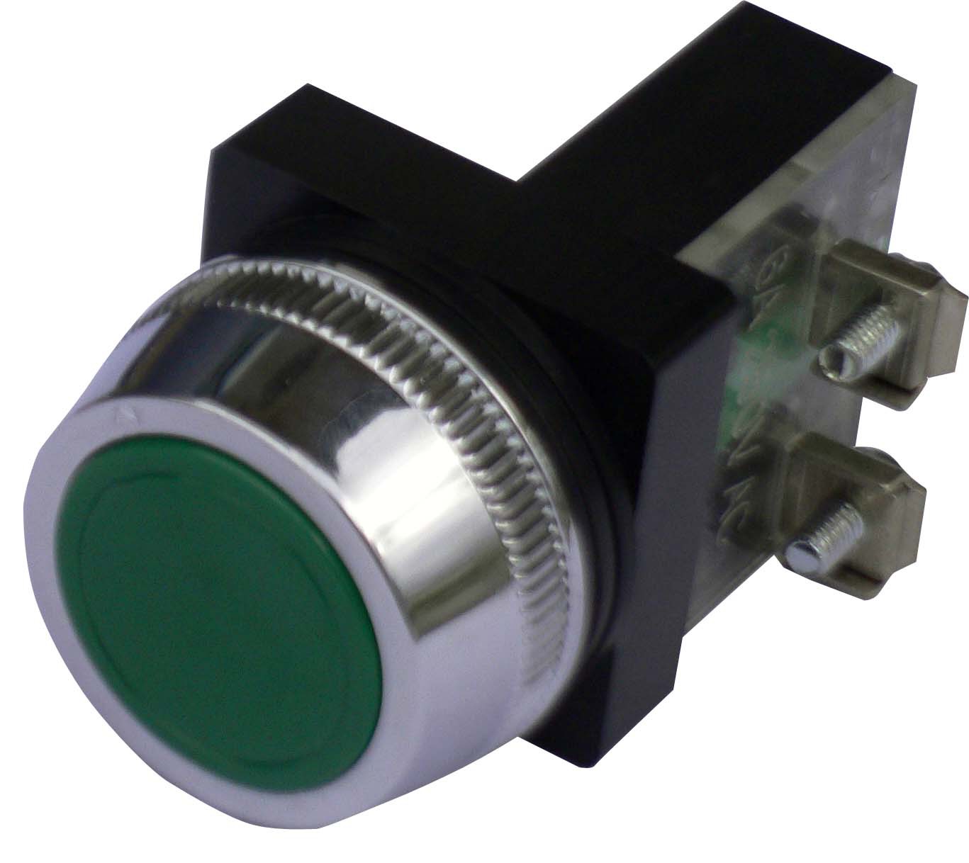 cikachi台湾嘉阳 pb-25/30 1a/1b/1a1b 平头按钮开关 自动复位