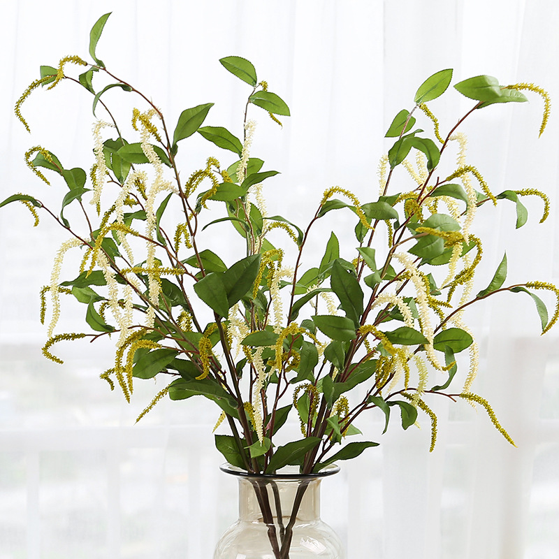 垂鸡冠高档仿真花仿真植物假花塑料花仿真绿植花鸡冠家居装饰盆栽