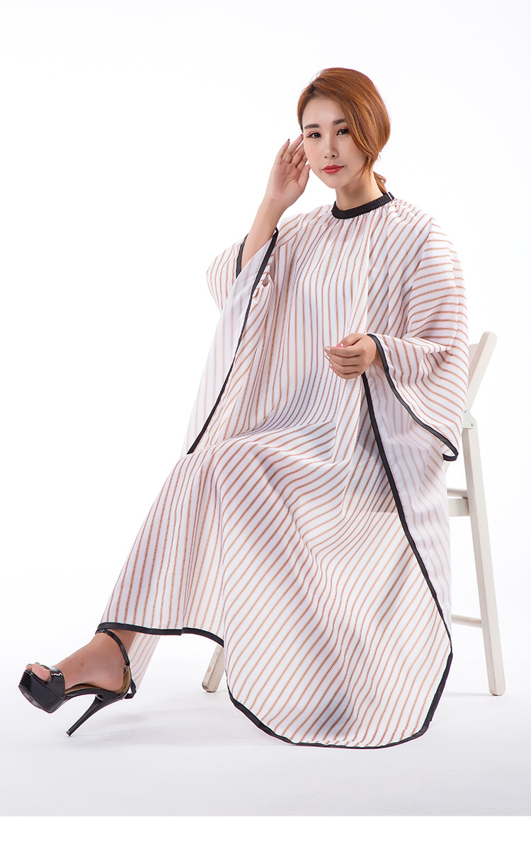 商品描述规格白条黑底围布,粉条白底围布,黑条白底