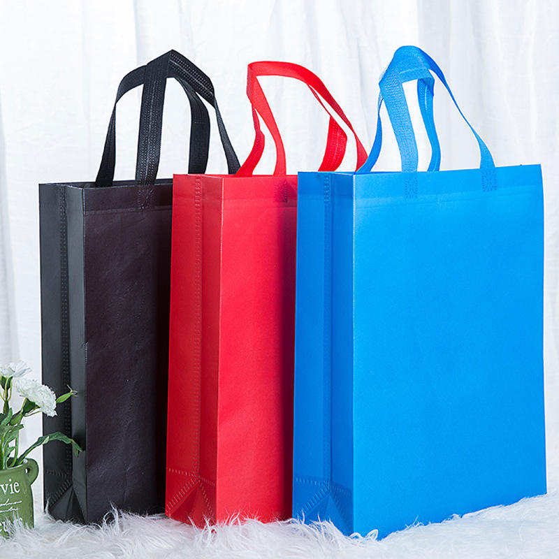 求购2022冬覆膜无纺布袋定制立体购物彩印手提袋子外卖打包广告袋印