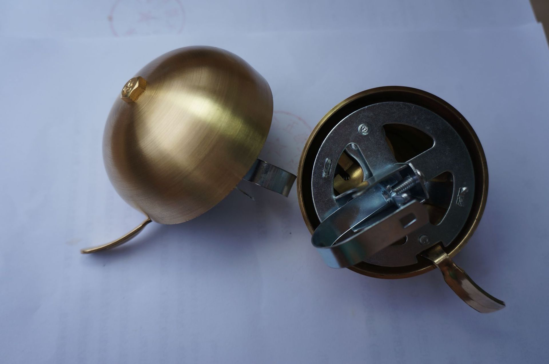 厂家直销 复古纯铜车铃 28老自行车铜铃铛 自行车老车 铃铛配件