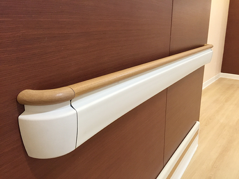 厂家直供医用走廊扶手 病房通道楼梯靠墙残疾防撞扶手助力扶手