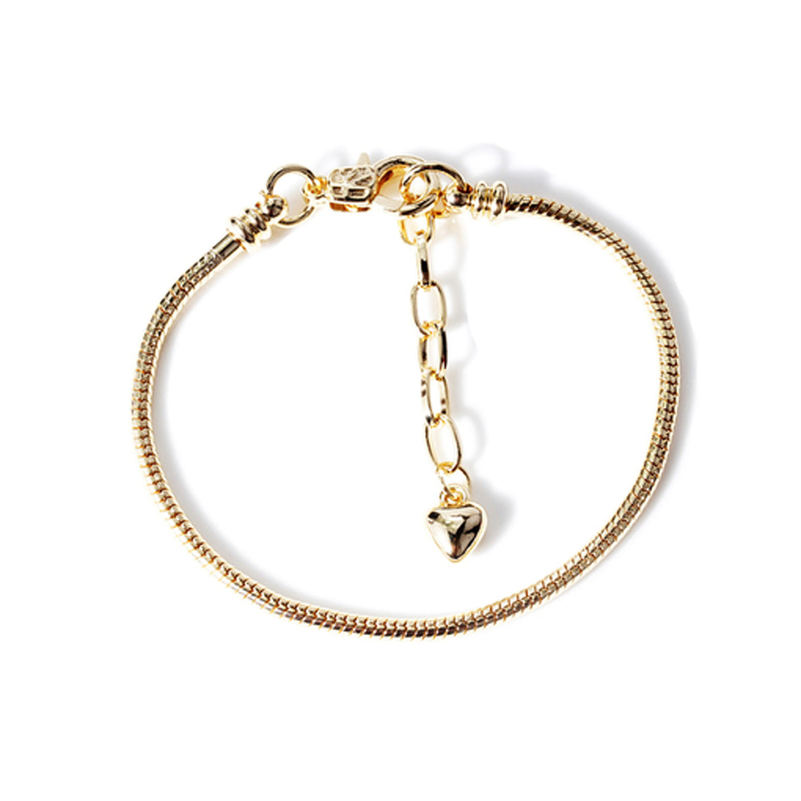 2019金色龙虾扣diy材料基础手链铜镀龙虾扣蛇骨手链女可调节尺寸