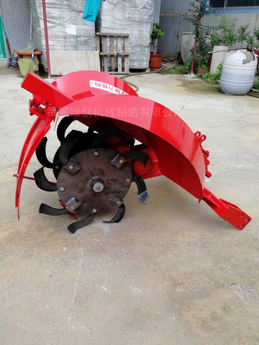 农用拖拉机带侧置中置开沟机排水沟果园开沟机开沟施肥回填一体机