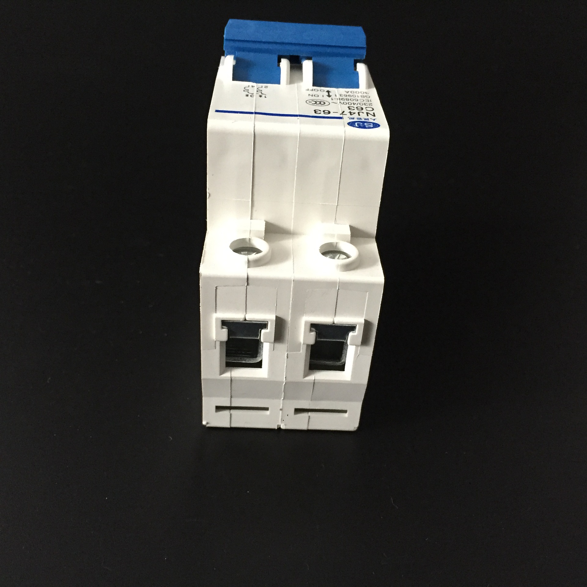 2p空开 小型断路器dz47-63 c63 家用空气开关工业断路器厂家直销