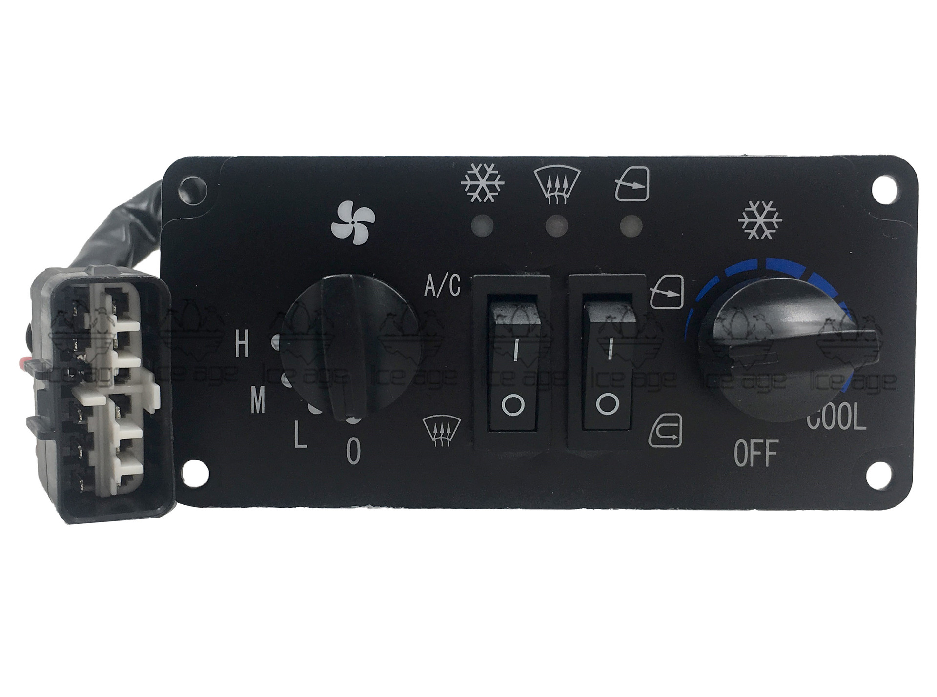 柳工llugong908c挖掘机空调控制面板 控制器 开关 挖掘机空调配件