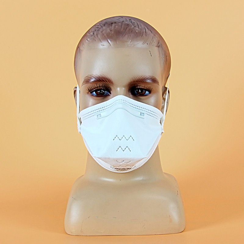 ffp2鸭嘴型口罩工业防尘呼吸防护劳保防颗粒物生产加工防感染口罩