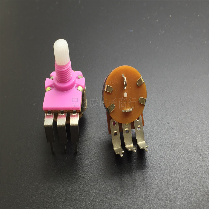 148塑料开关电位器弯脚 风扇调速电位器b100k-15mm-阿里巴巴