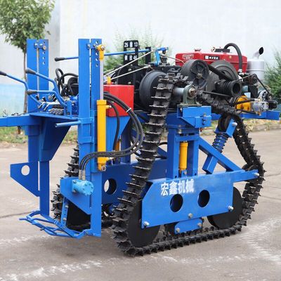 山东大葱收获机视频 双履带葱姜收割机报价 新型大葱收获机