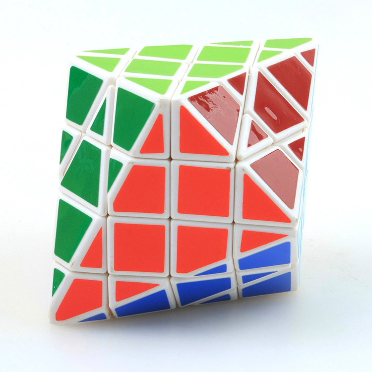 【点盛老牌八角唯魔方黑色】异形八角锥魔方益智成人玩具创意批发