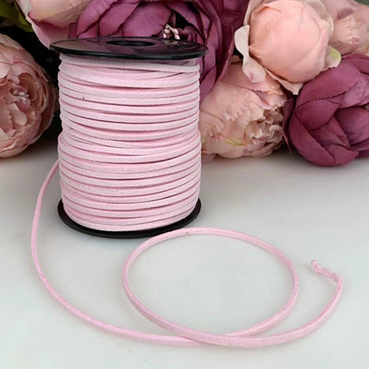 鲜花包装材料韩国绒皮绳花束包装绑花带捆绑带蝴蝶结绑花材料批发
