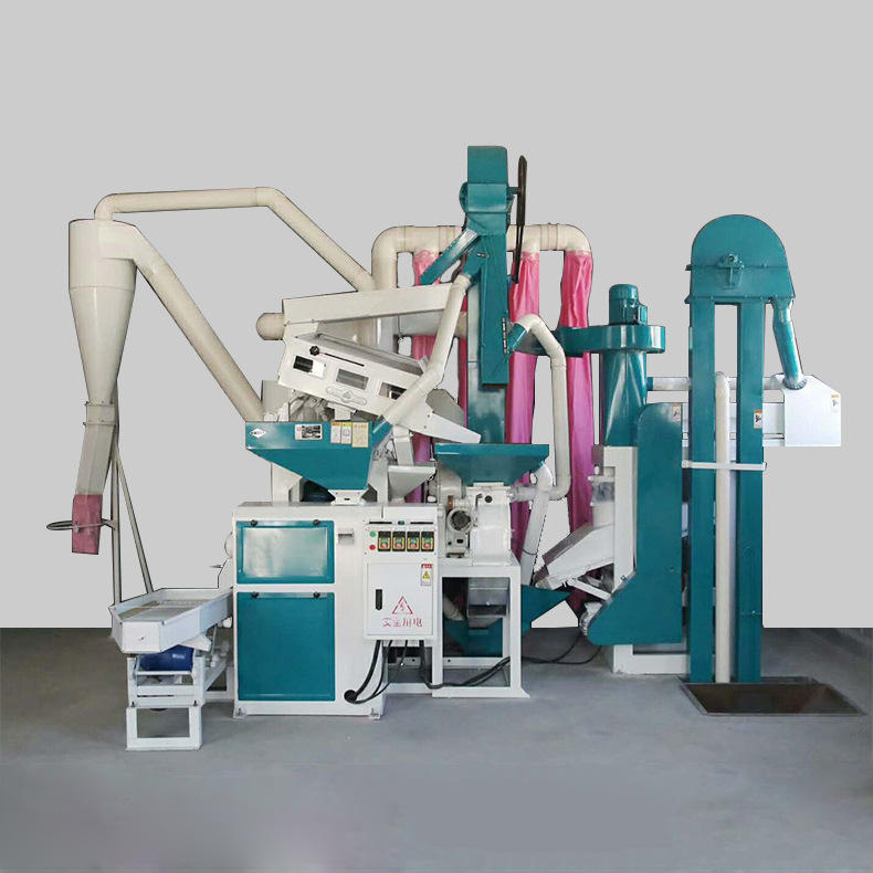 全自动碾米机组合碾米机设备成套组合米机 打米机组 磨米机