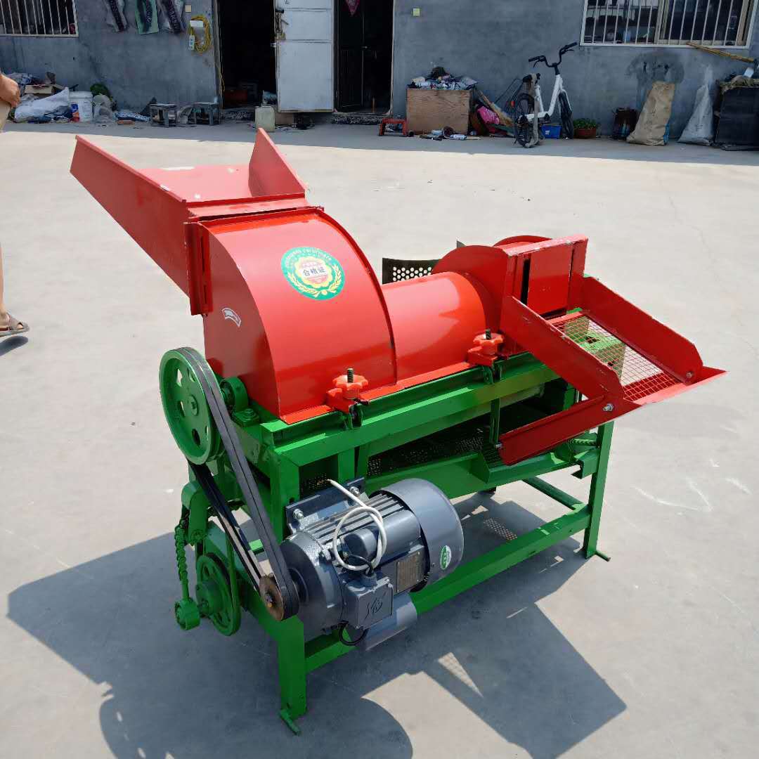 多功能谷子高粱脱粒机 玉米大豆打粒机 电动打谷机价格-阿里巴巴