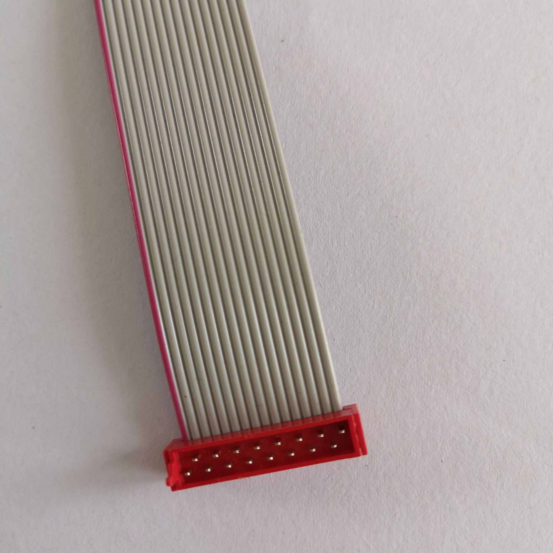 杜邦2.54端子线to1.27红色idc排线