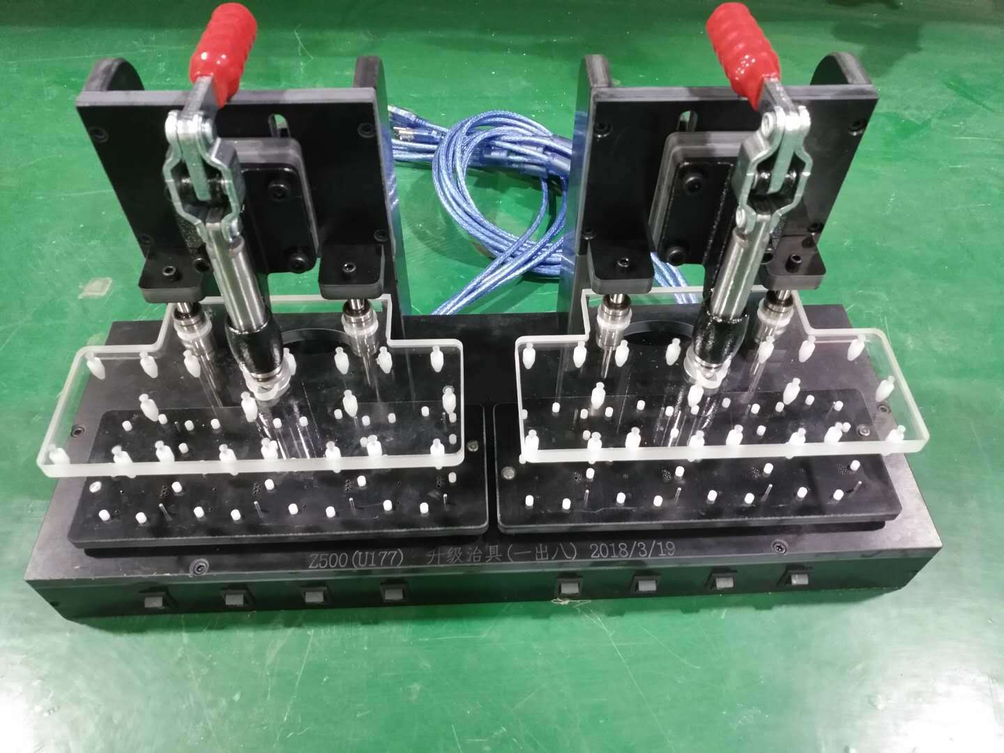 气动压合平台气动测试治具气动装配治具工装夹具气动工装夹具