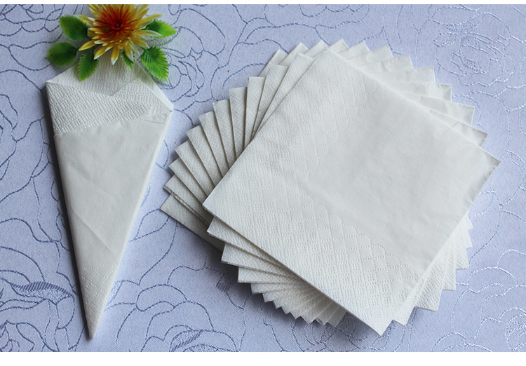 230*230饭店餐巾纸定制logo酒店餐桌用品面巾纸广告纸巾散装整箱