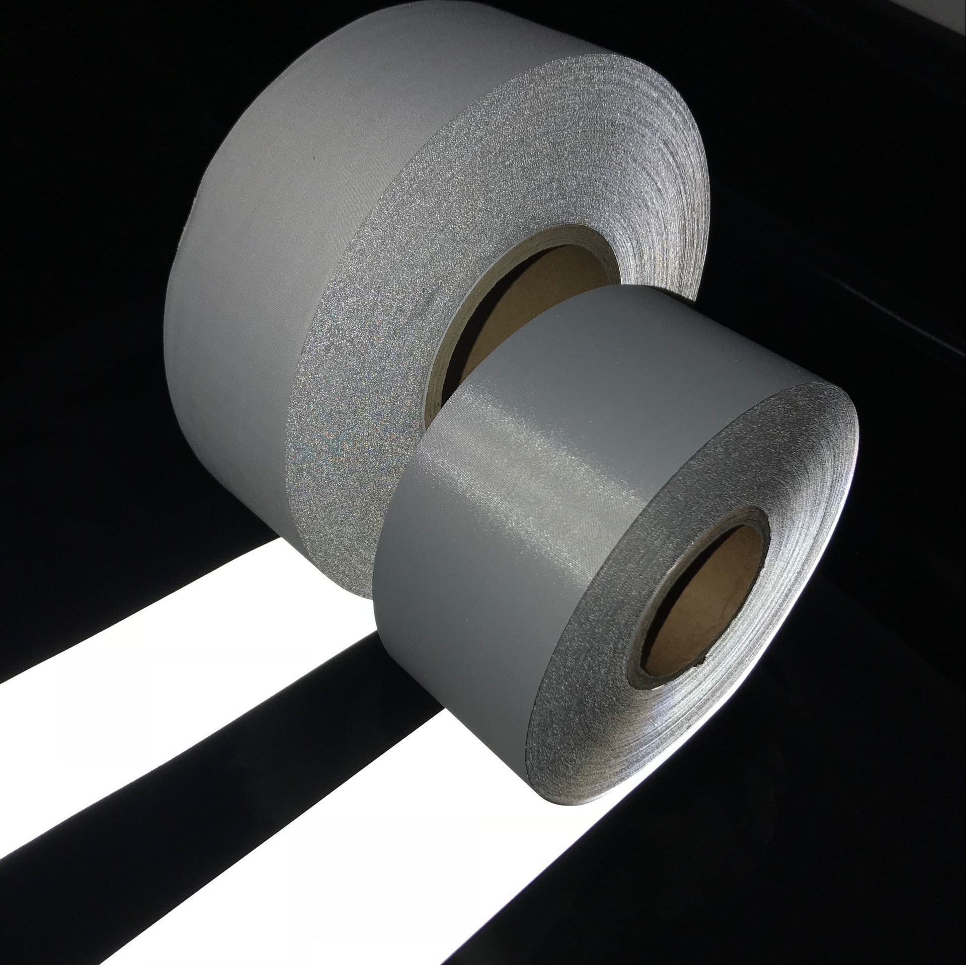 5cm反光条 高亮反光化纤布 反光带 斜切服装雨伞反光材料