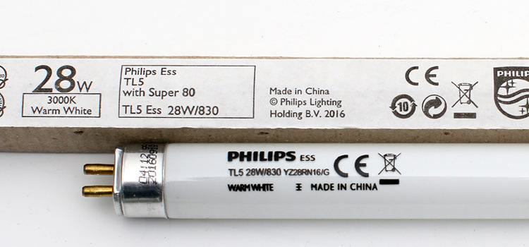 飞利浦总代三基色双端荧光灯管t5日光灯管tl-5 28w1.2米假一罚十
