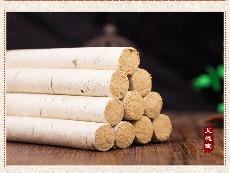 新款升级艾叶纸艾条厂家批发纯手工卷纸艾叶纸艾条草本纸张艾卷