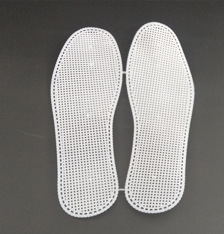 柔软夏季网格塑料垫透气按摩冰爽不闷脚正格十字绣毛线刺绣鞋垫