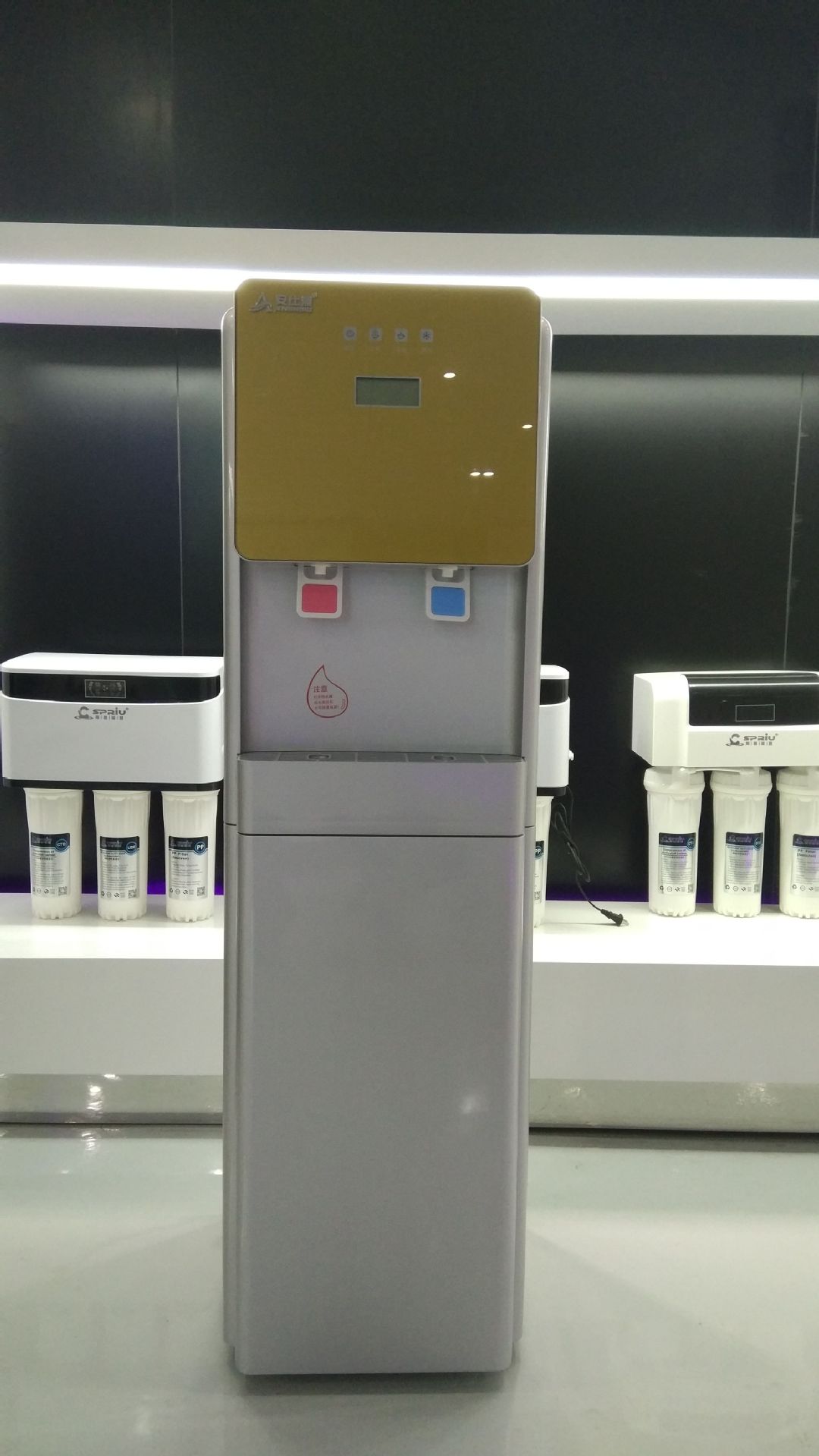 立式冷热一体机 净饮加热一体管线机净水器 ro反渗透直饮 办公室