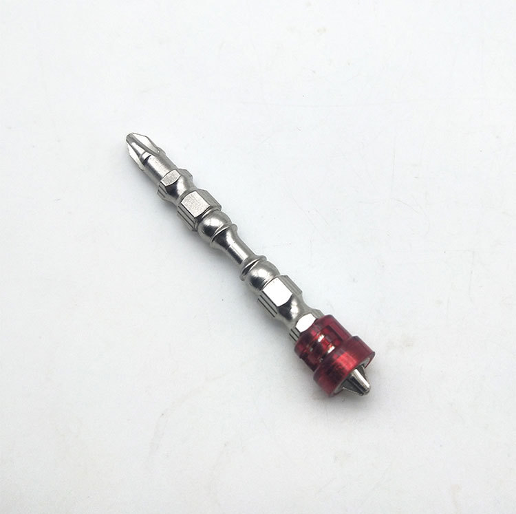 磁环批头双节棍电动螺丝刀电批头十字强磁电钻起子头披头螺丝刀头