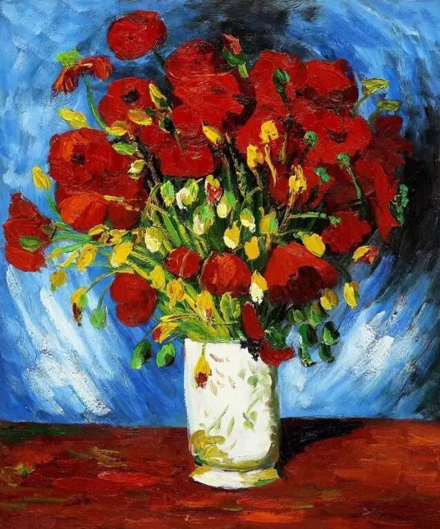 不止只有向日葵,梵高笔下的那些花儿