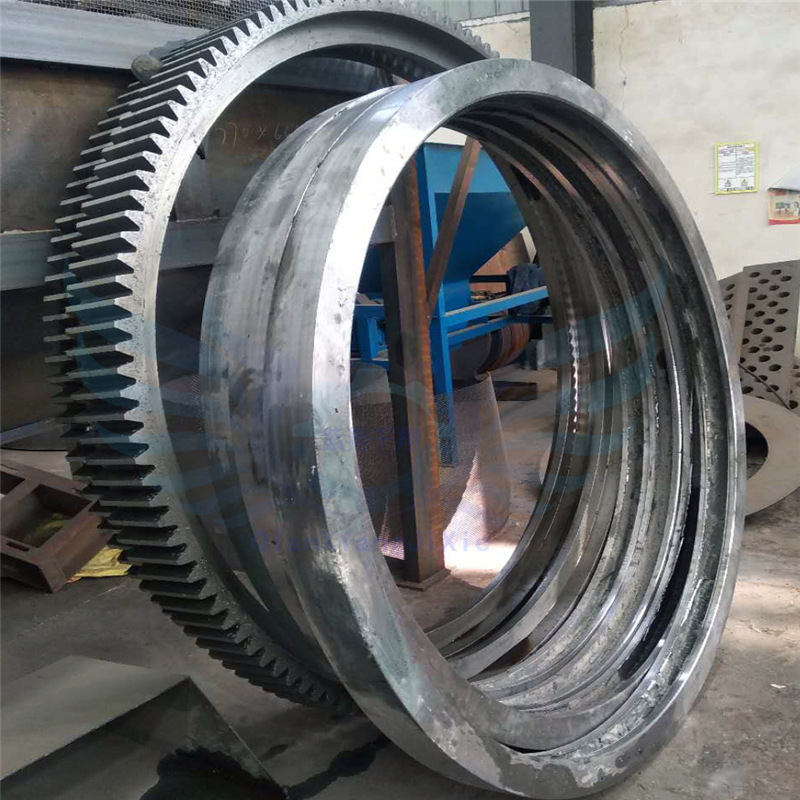 按需定制工业矿用水泥球磨机大齿轮滚圈 小型棒磨制砂机配件端盖
