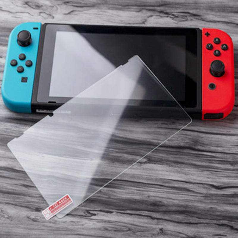 任天堂游戏机nintendo switch钢化膜 ns高清贴膜nx紫光玻璃保护膜