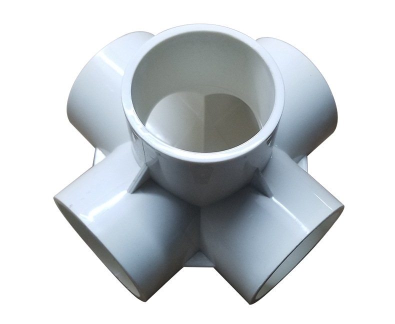 批发立体三通 四通 五通多种管件 pvc耐腐蚀耐高压多通管件